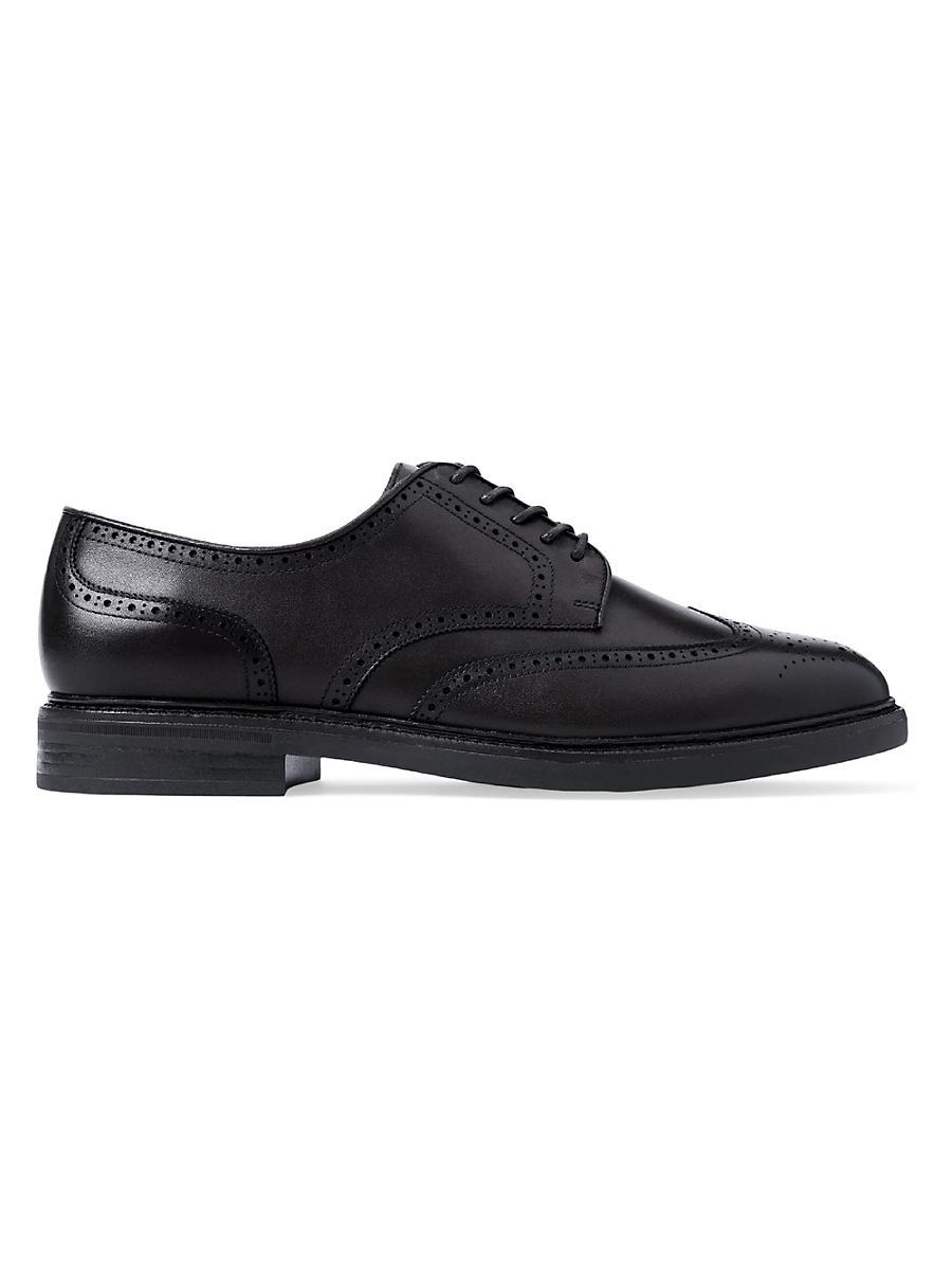 Mens Asher Leather Wingtip Shoes Product Image