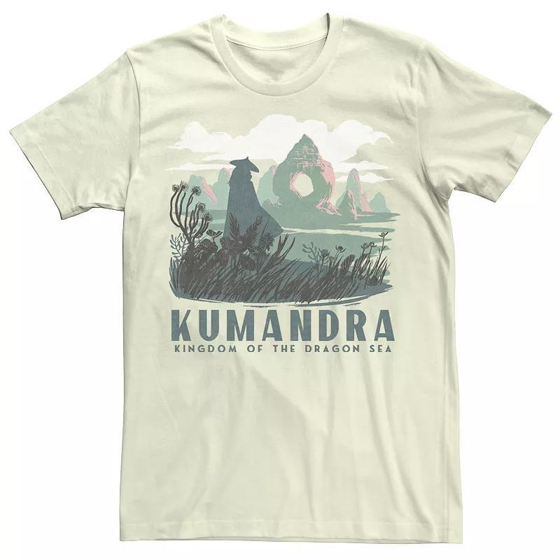 Disney's Raya And The Last Dragon Men's Kumandra Kingdom Tee, Size: XL, Silver Product Image