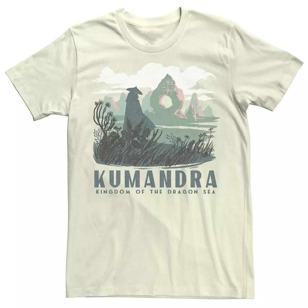 Disney's Raya And The Last Dragon Men's Kumandra Kingdom Tee, Size: XL, Silver Product Image