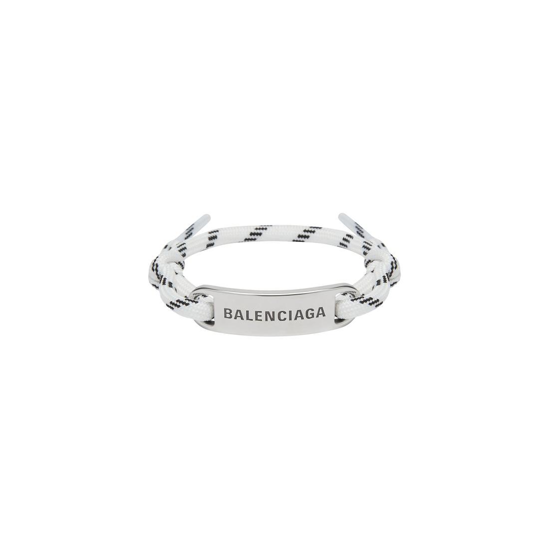 Plate Bracelet in White Product Image
