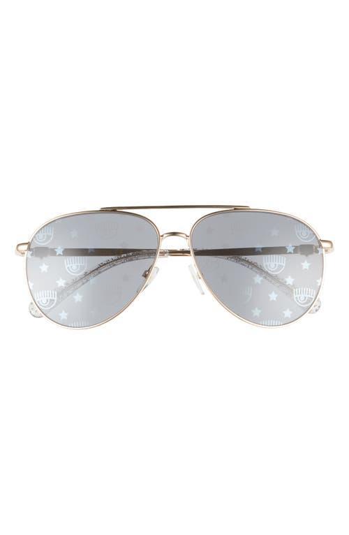 Triomphe Logo Oval Acetate Sunglasses Product Image