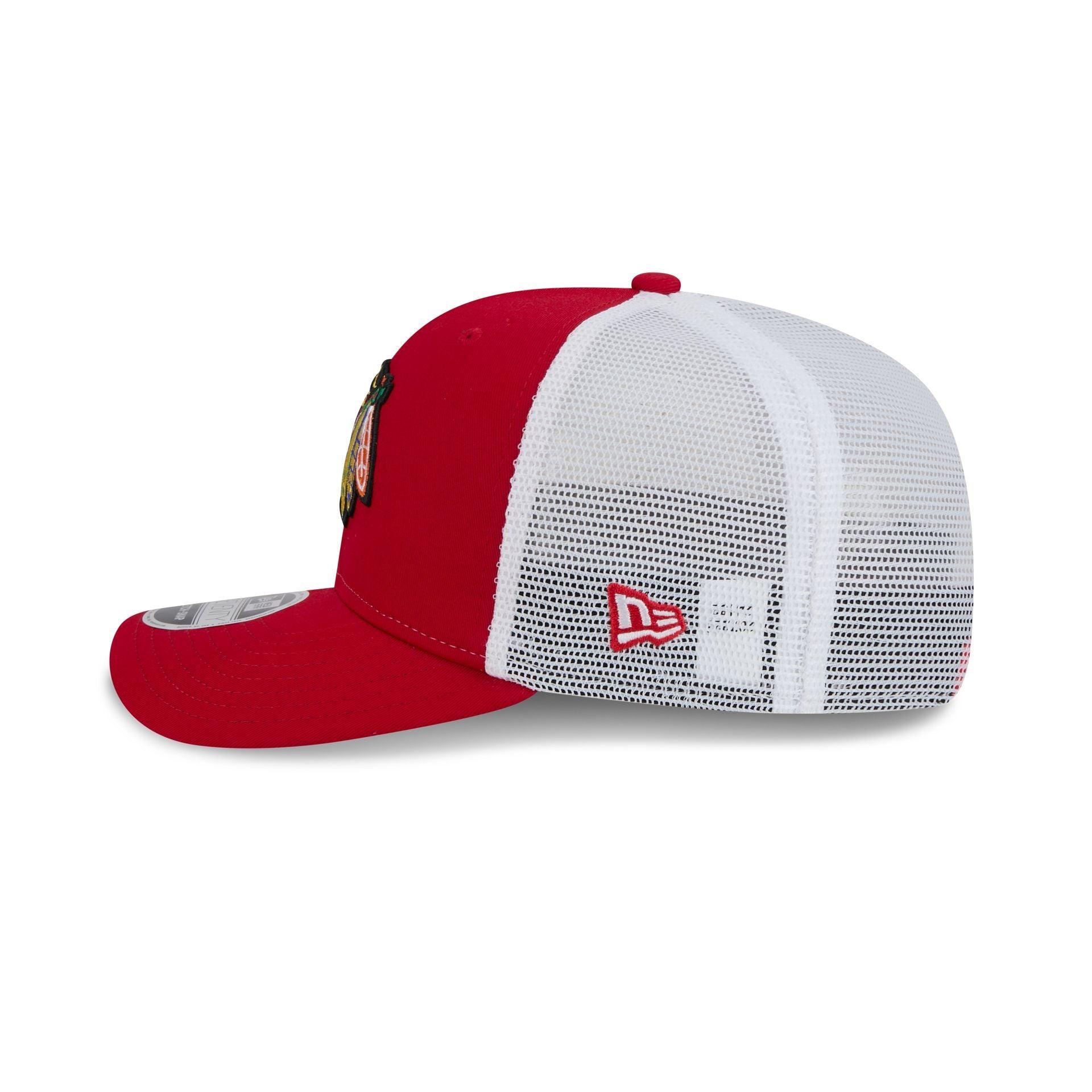 Chicago Blackhawks Red Team 9SEVENTY Trucker Hat Male Product Image
