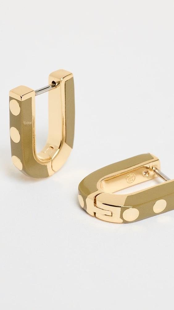 Gorjana Asher Link Huggies | Shopbop Product Image