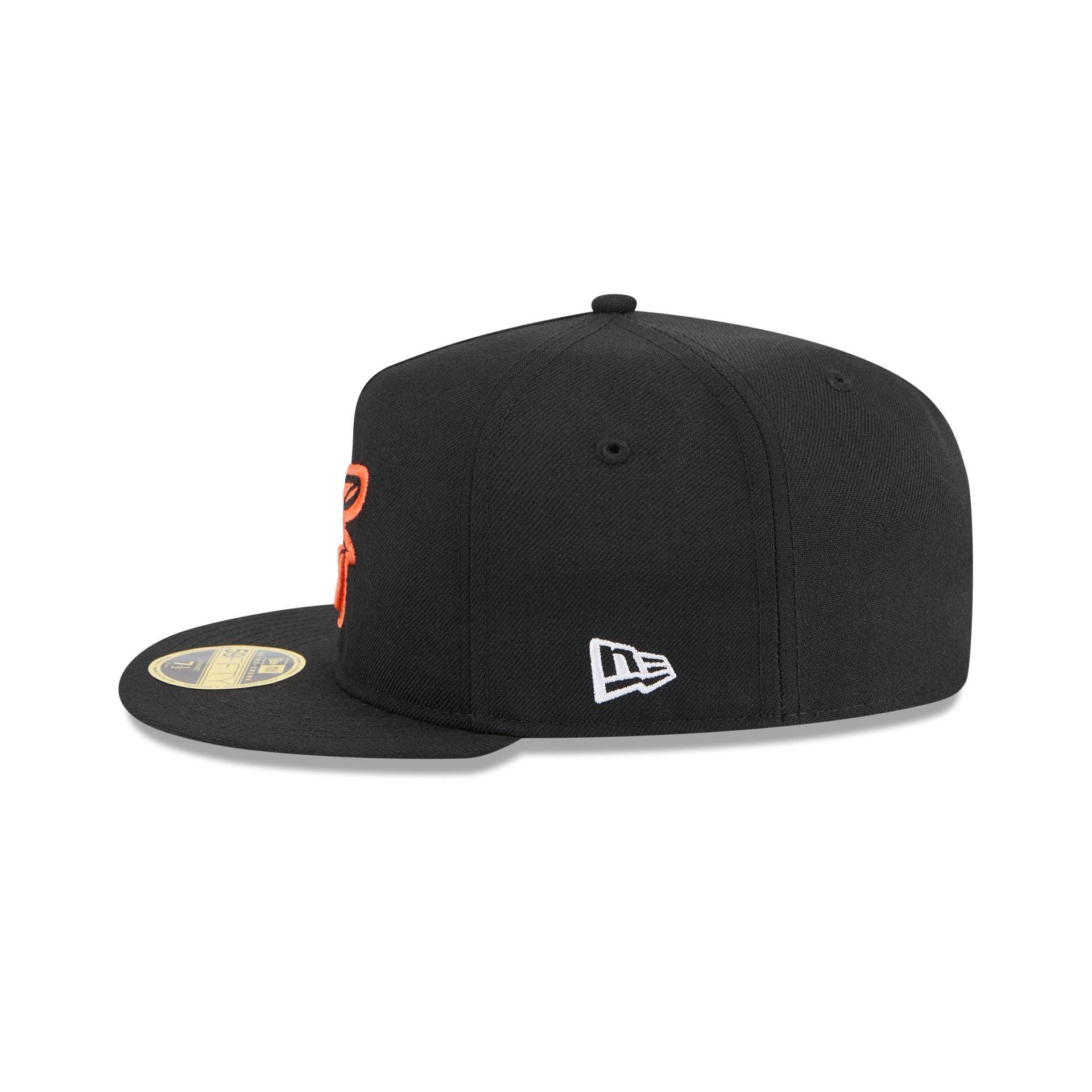 Baltimore Orioles Boho Wool Retro Crown 59FIFTY Fitted Hat Male Product Image