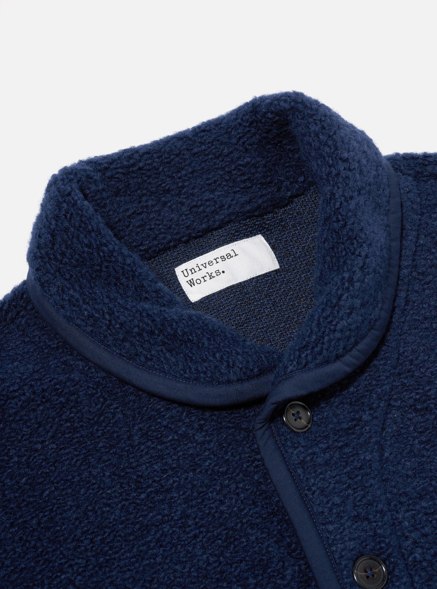 Navy Alvar Fleece Lancaster Jacket Product Image