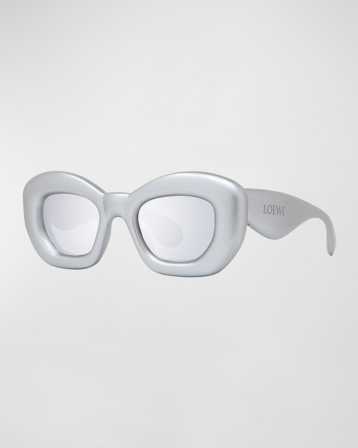 Womens Inflated 47MM Cat-Eye Sunglasses Product Image
