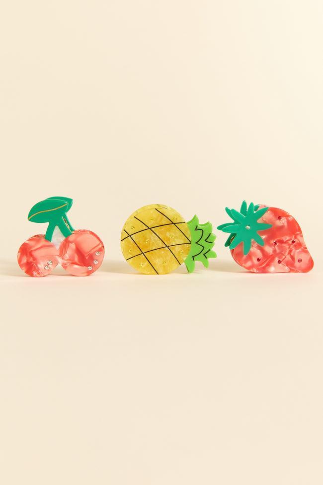 Yellow Pineapple Claw Clip FINAL SALE Product Image