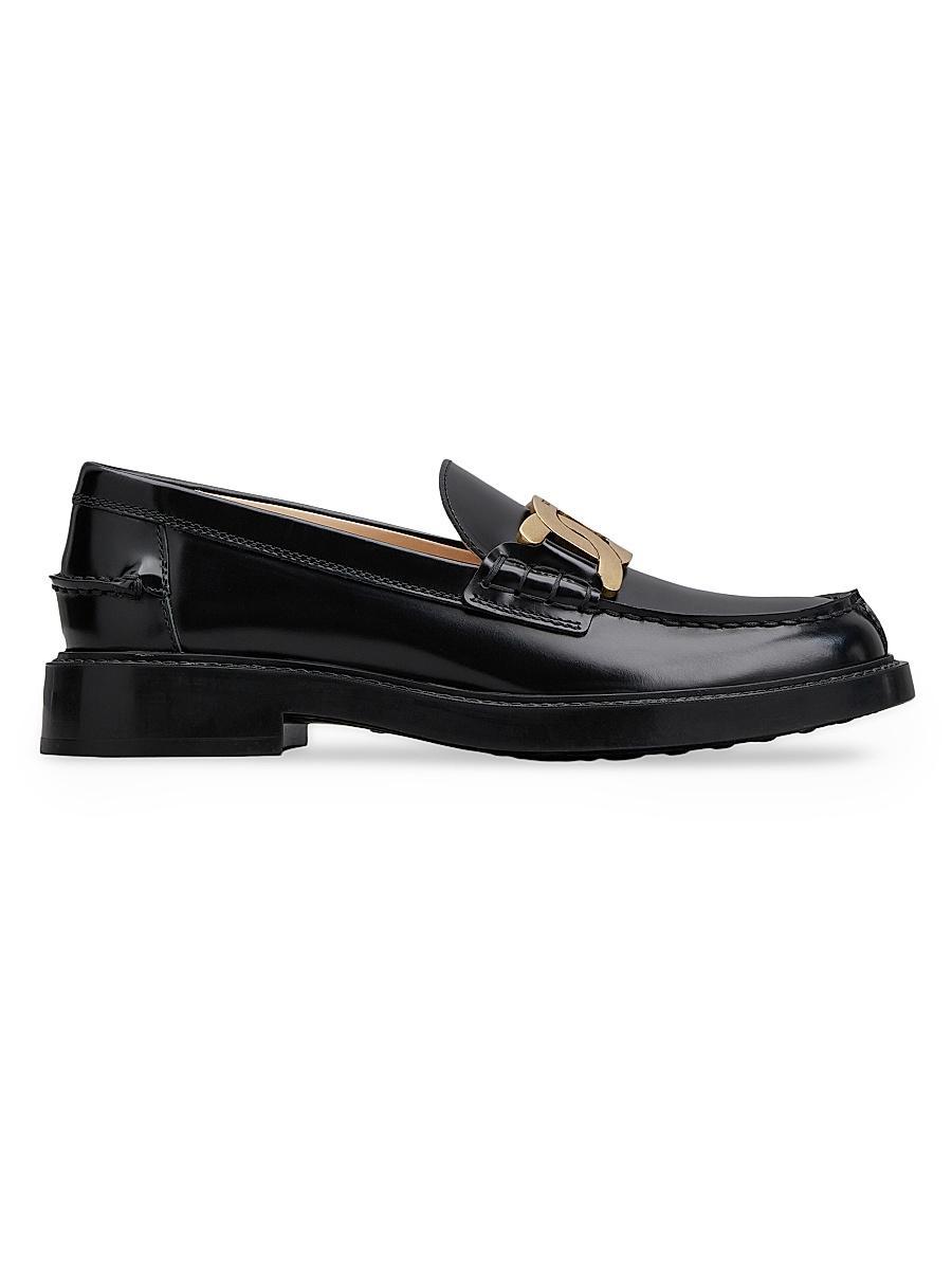 Womens Gomma Basso Chain-Embellished Loafers Product Image