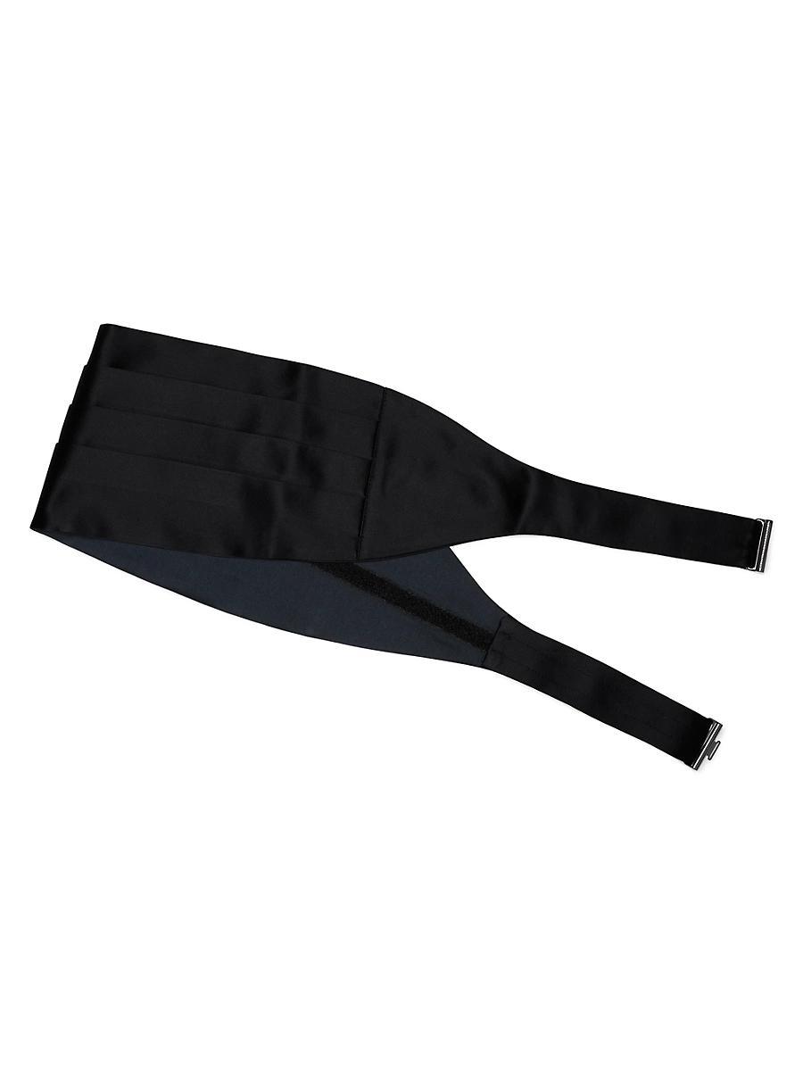 Mens Silk and Cotton Satin Cummerbund Product Image