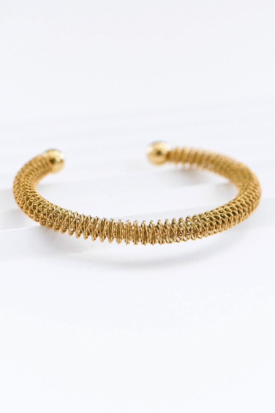 Cable Cuff Bangle Product Image
