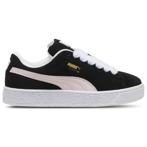 Womens PUMA Suede XL Athletic Shoe Whisp Of Pink / White Product Image