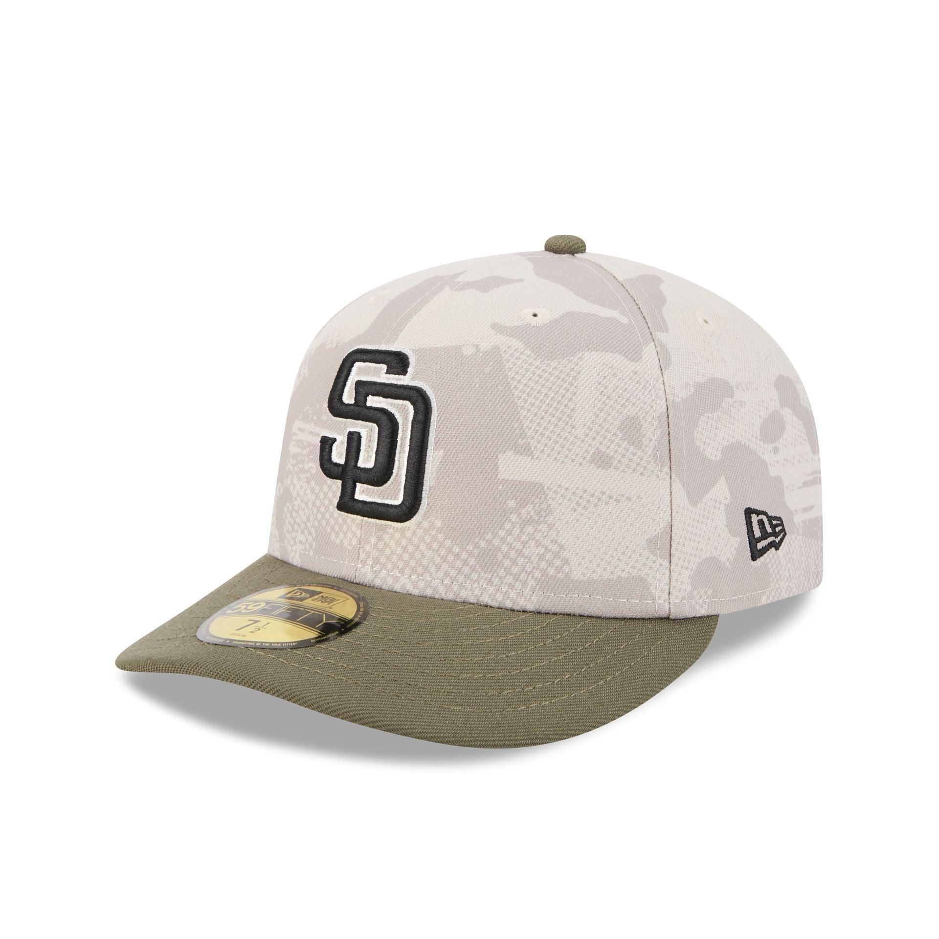 San Diego Padres Armed Forces Day 2025 59FIFTY Fitted Hat Male Product Image