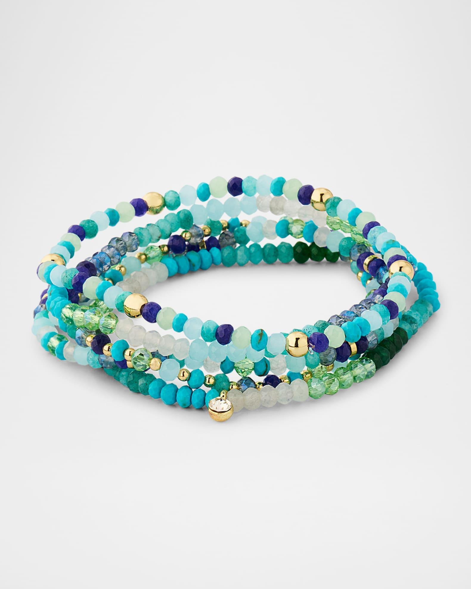 Indya Semi-Precious Bead Bracelet Set Product Image