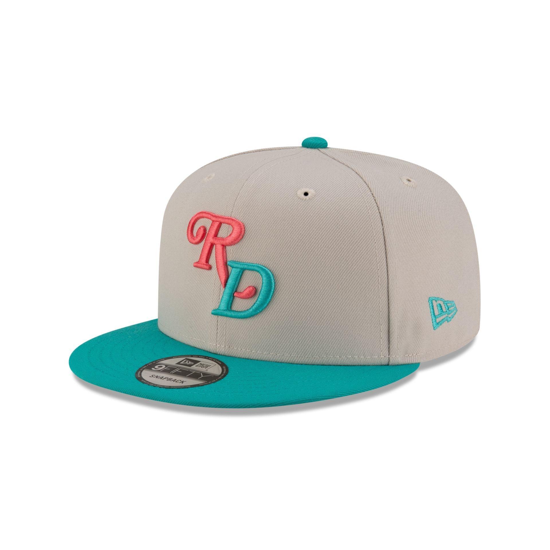 Dominican Republic Teal Script 9FIFTY Snapback Hat Male Product Image