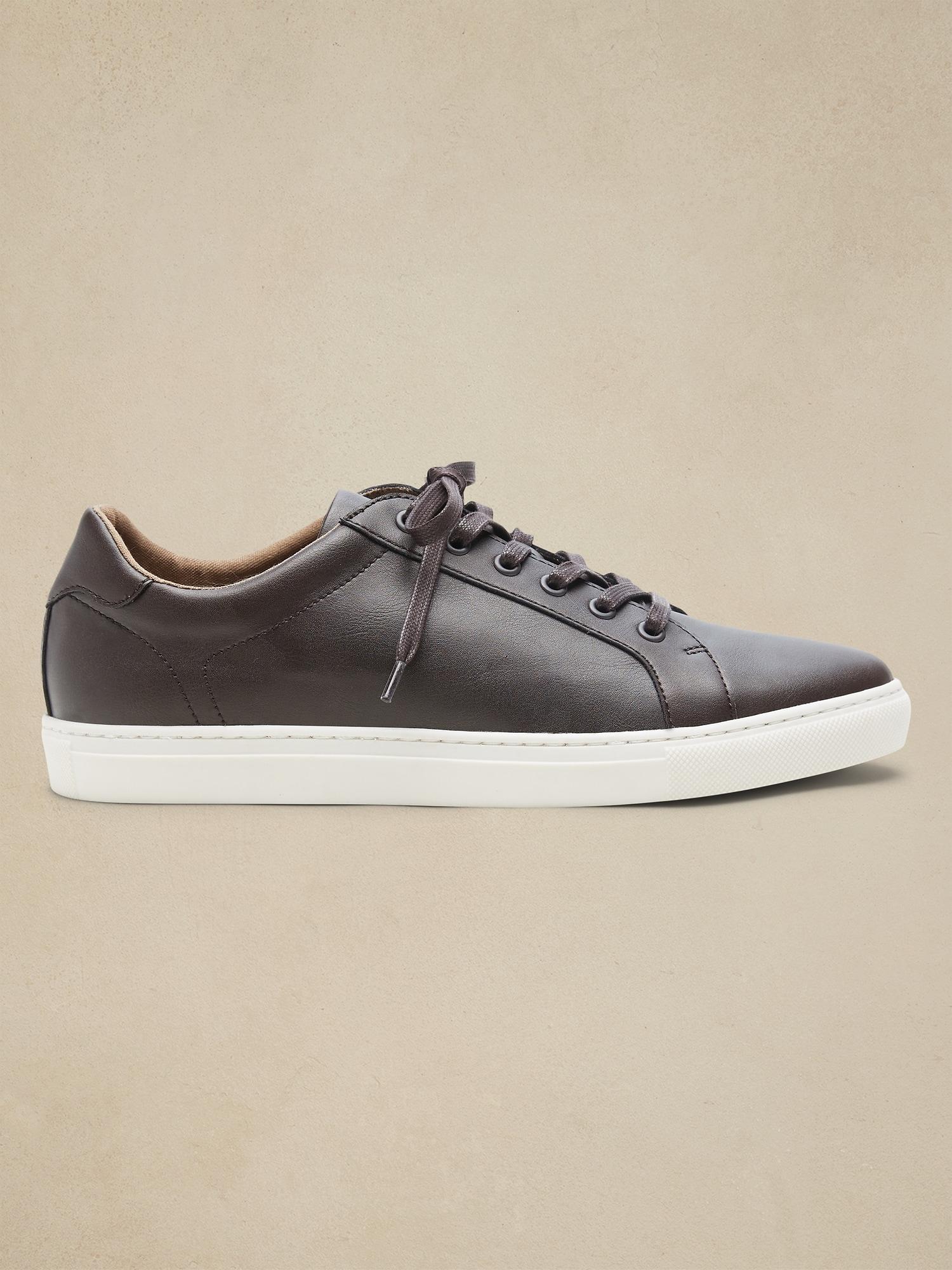 Vegan Leather Sneakers Product Image