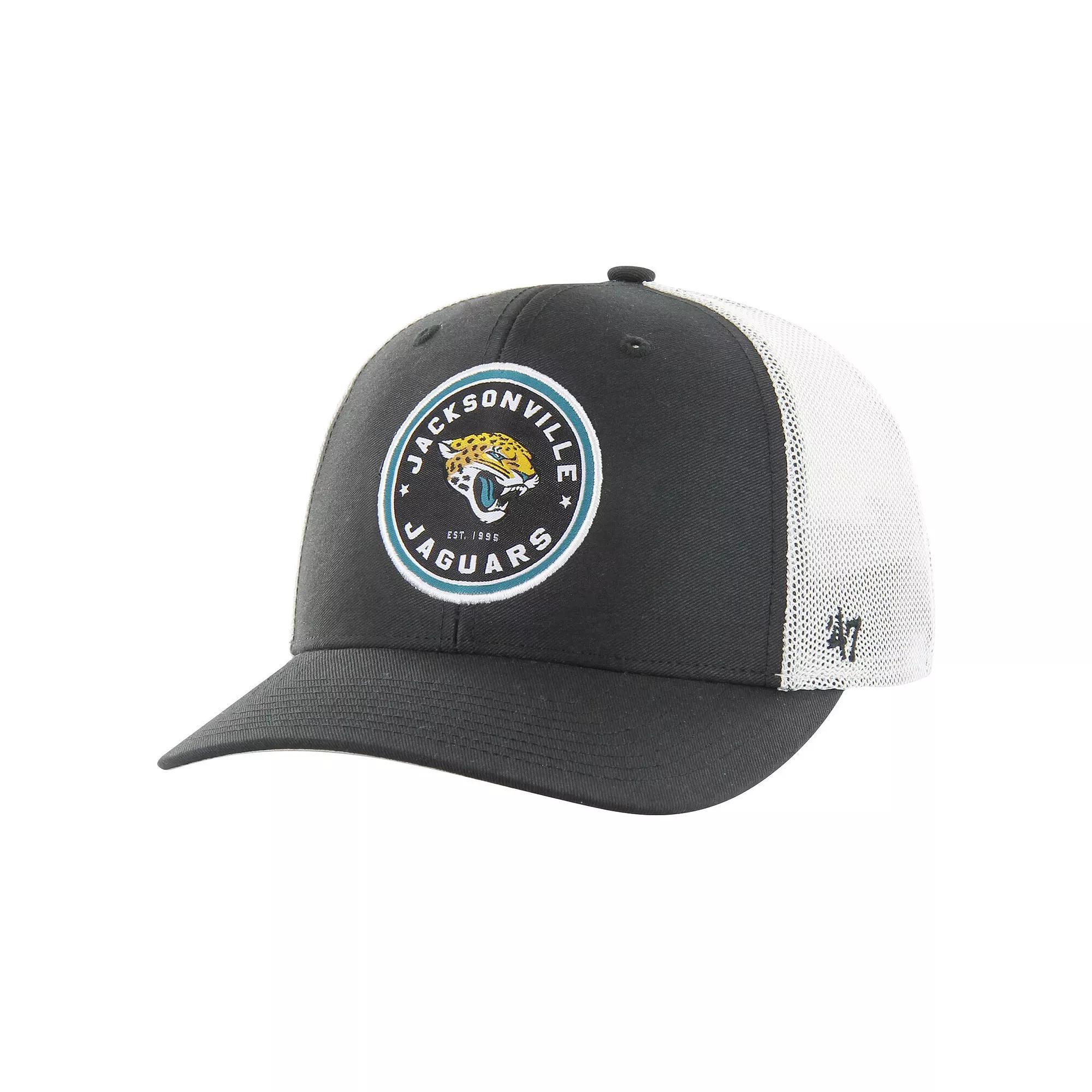 Men's '47 Black New Orleans Saints Disclose Trophy Stretch Fit Hat, Size: Large/XL Product Image