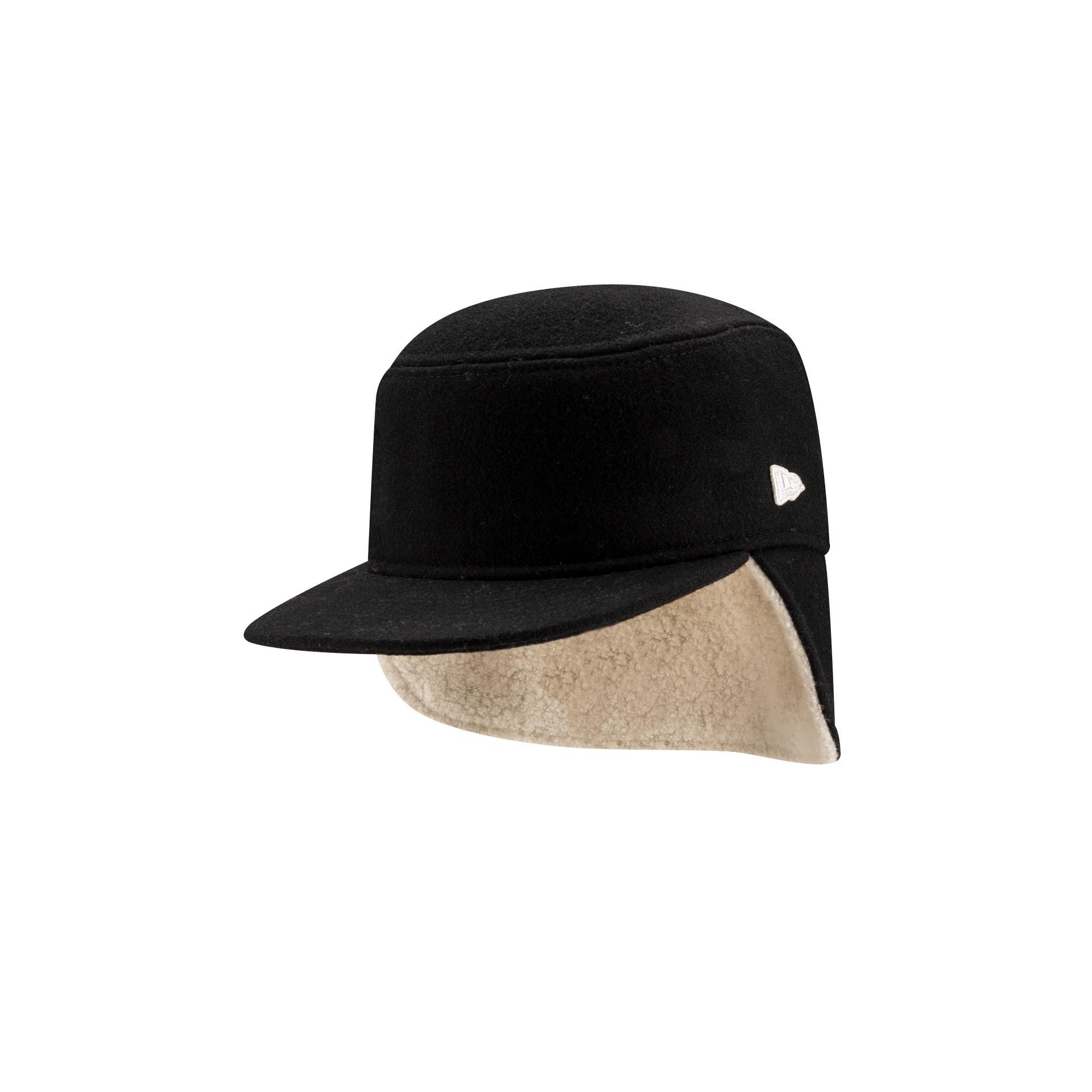 Tempest Dog Ear Black Pillbox Hat Male Product Image