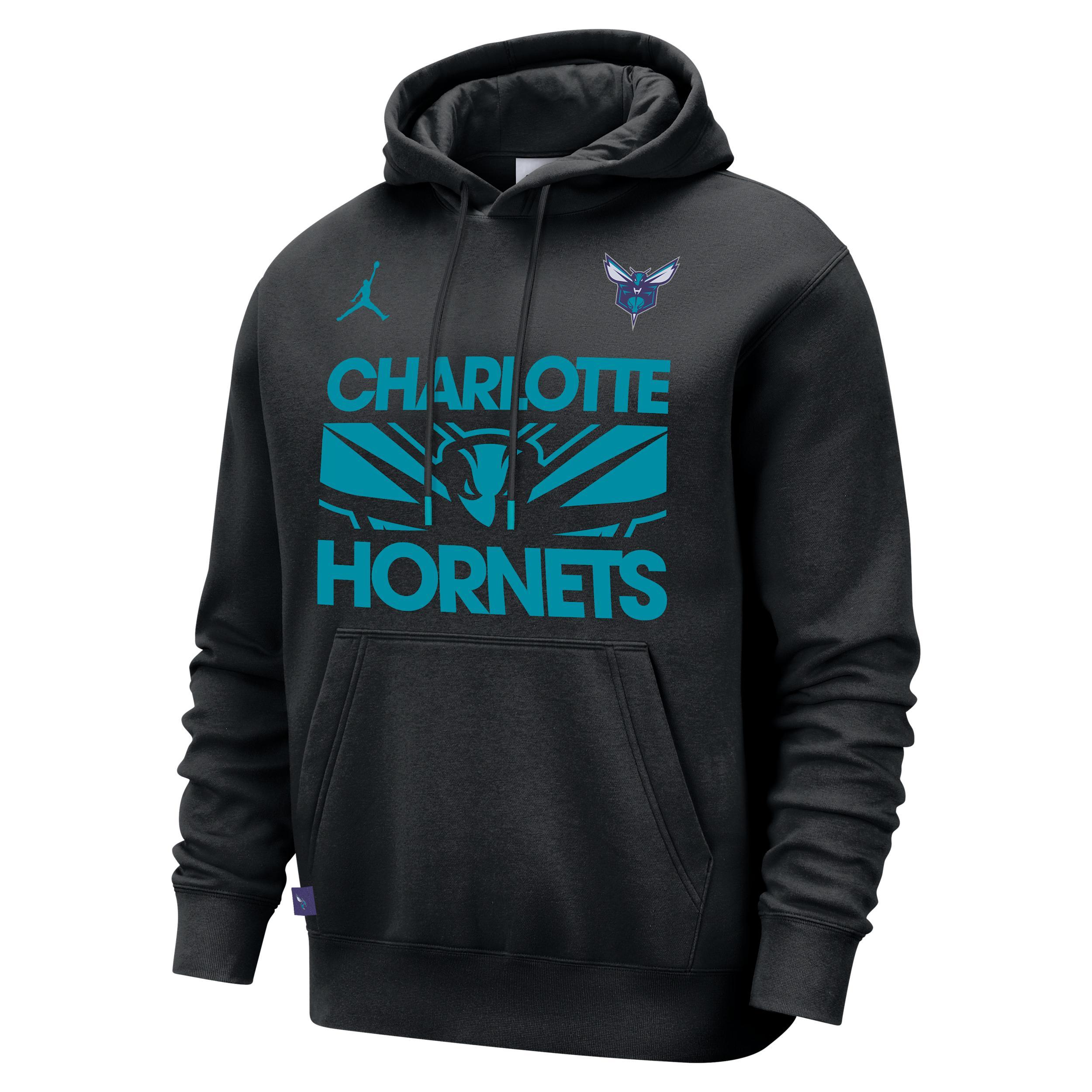 Charlotte Hornets Club Courtside Nike Men's NBA Pullover Hoodie Product Image