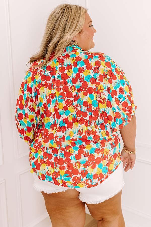 Fiesta On The Square Shift Top Curves Product Image