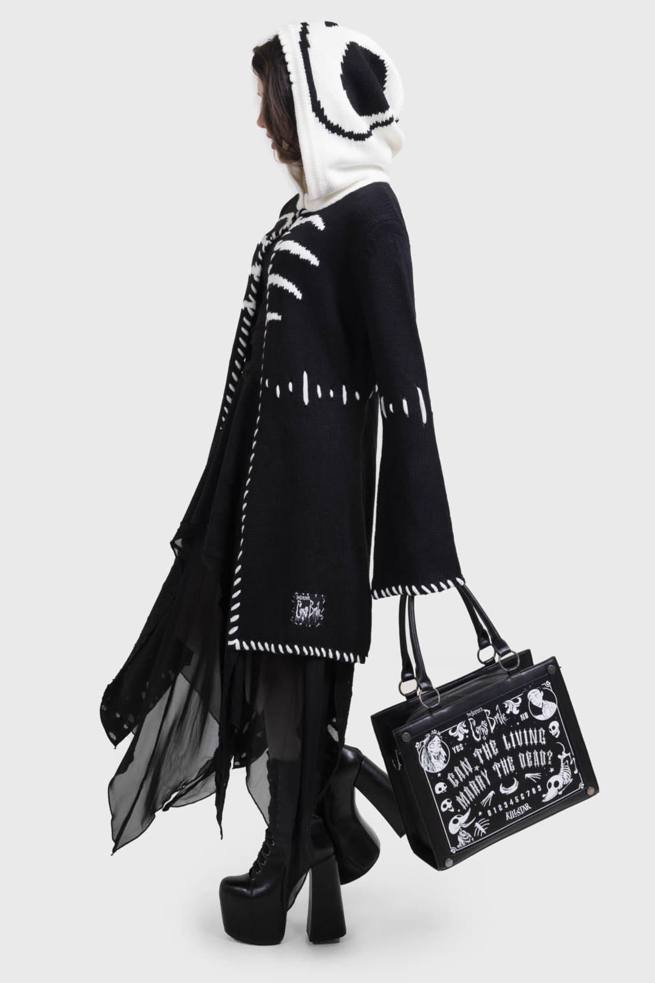 Scraps Hooded Cardigan Female Product Image