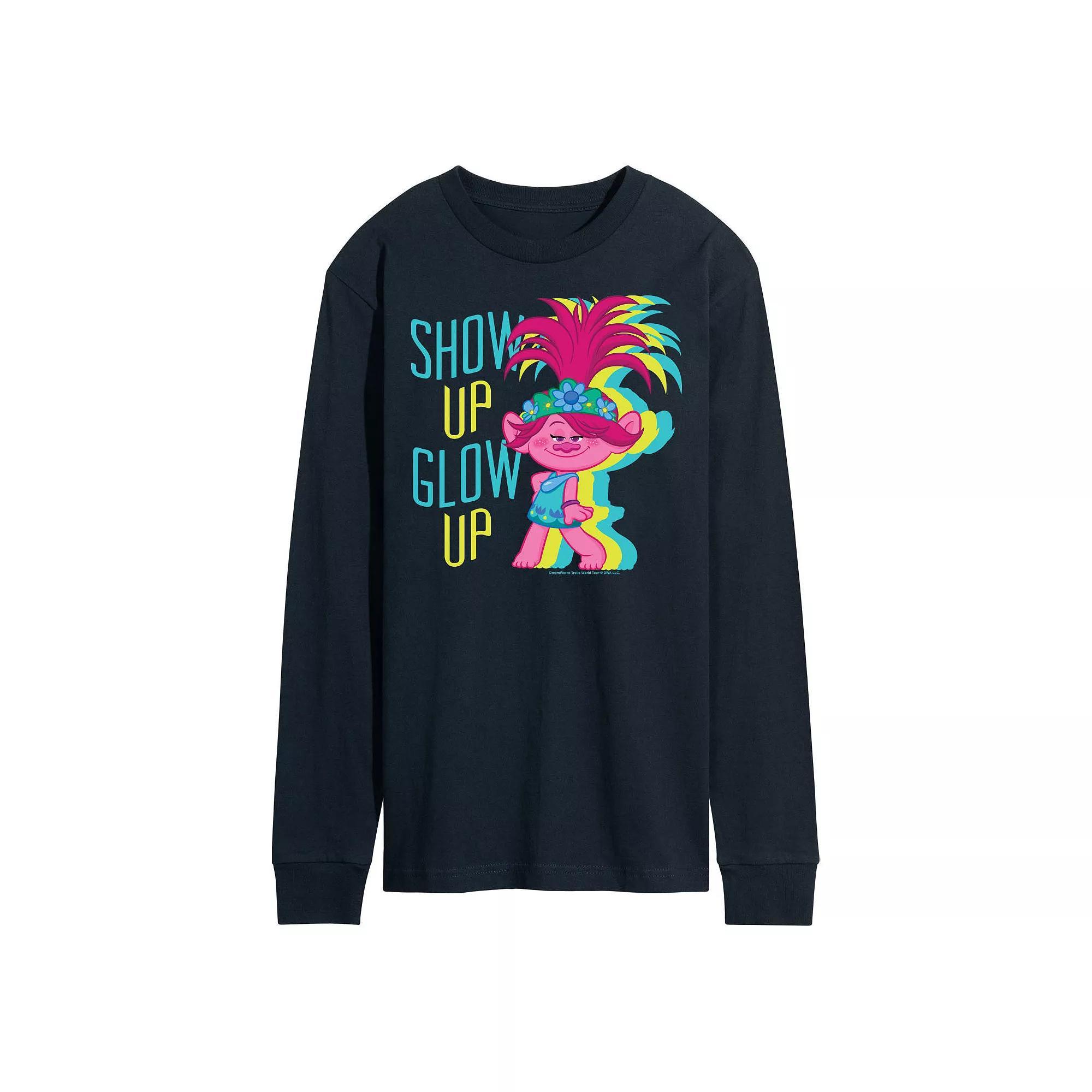 Mens Trolls Show Up Glow Up Tee Product Image