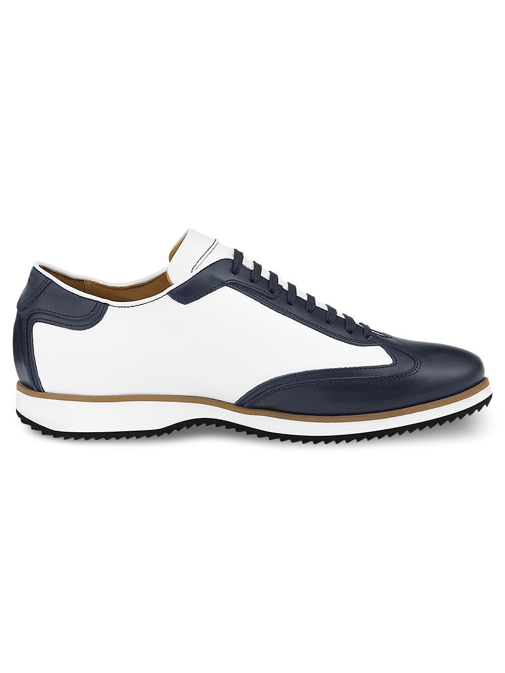 Theo Sneaker - White/navy Product Image