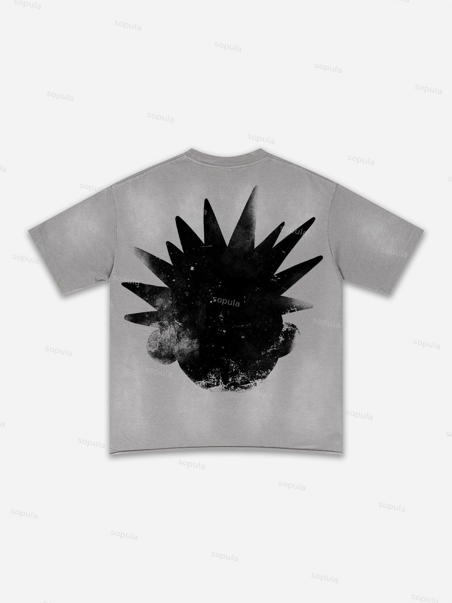 Coors Banquet Rodeo Print Washed T-shirt Product Image