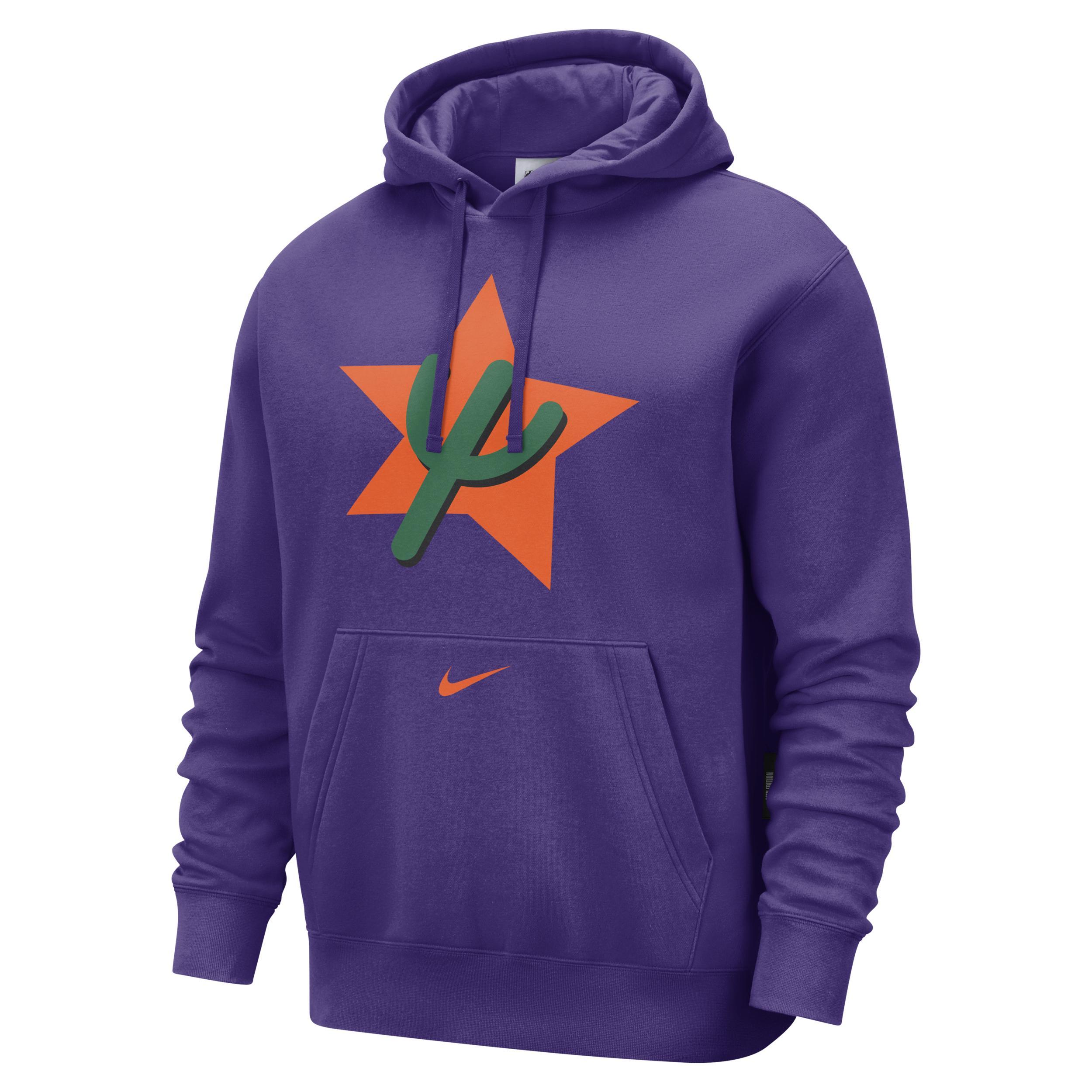 Phoenix Suns Club City Edition Nike Men's NBA Fleece Pullover Hoodie Product Image