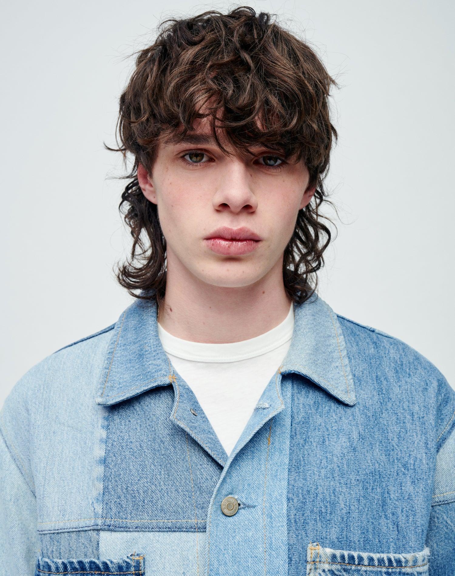 Levi's Men's Quilted Barn Jacket - Assorted Indigo Male Product Image