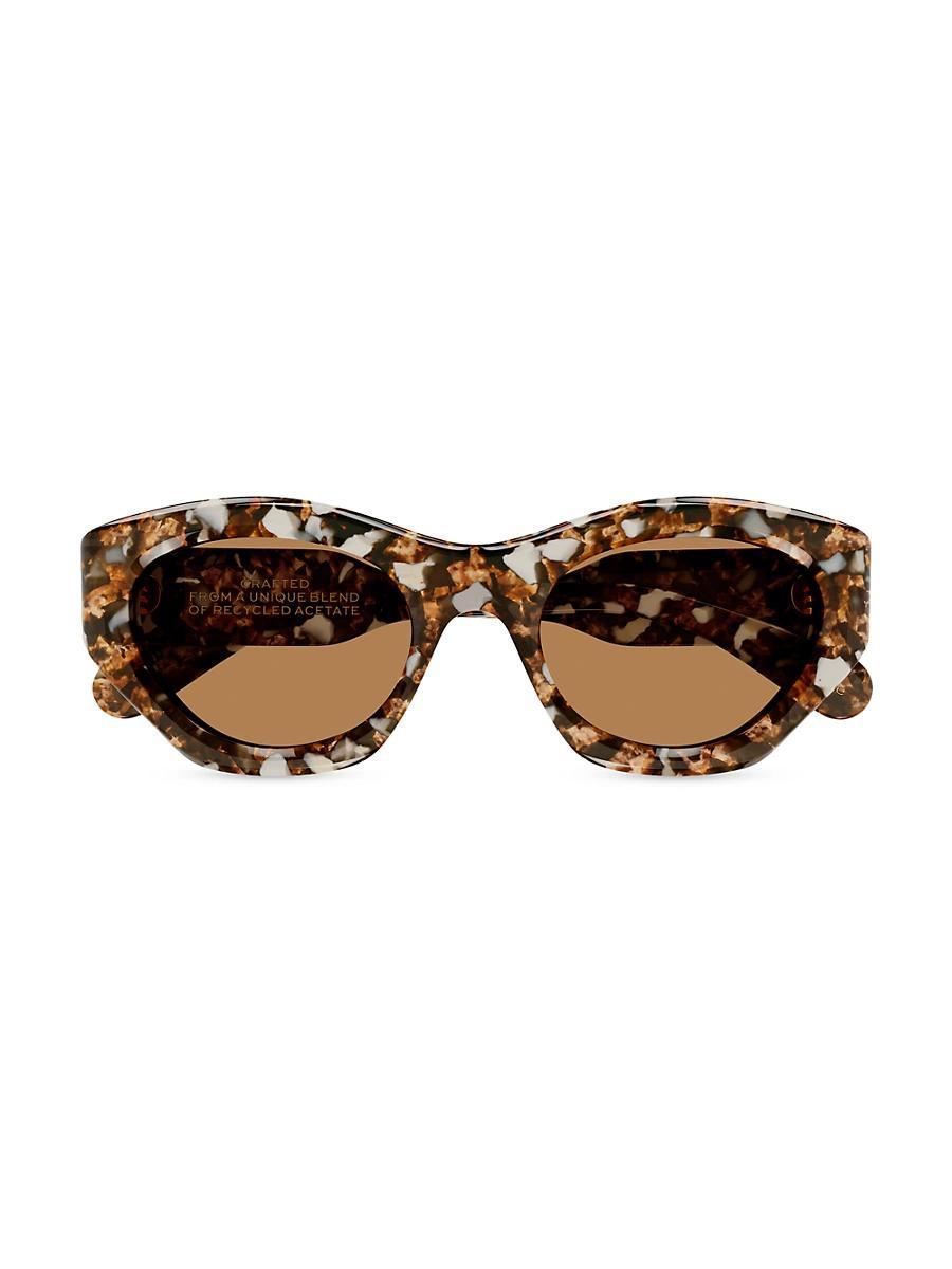 Womens Gayia 53MM Acetate Cat-Eye Sunglasses Product Image