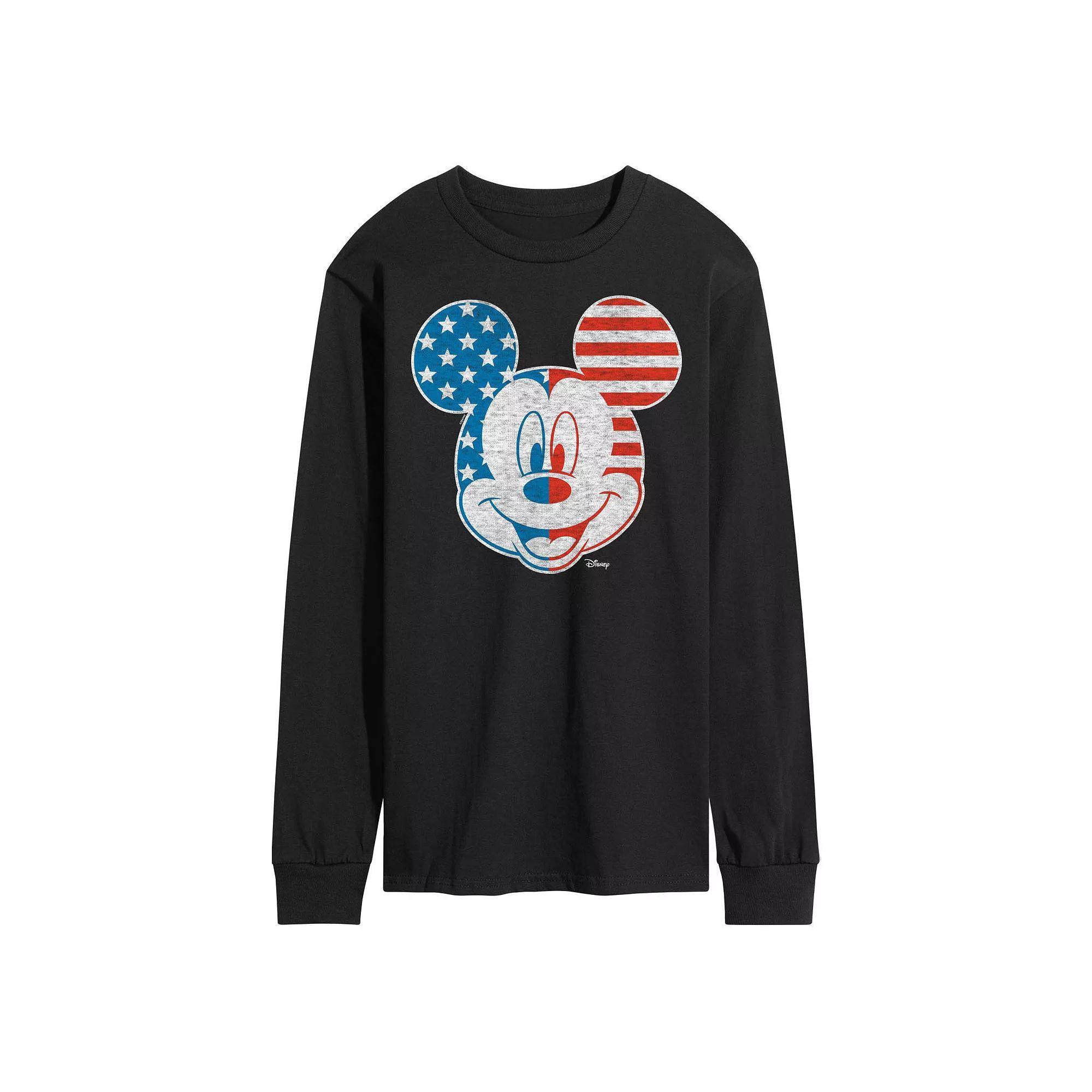 Disneys Mickey Mouse Mens Long Sleeve Product Image