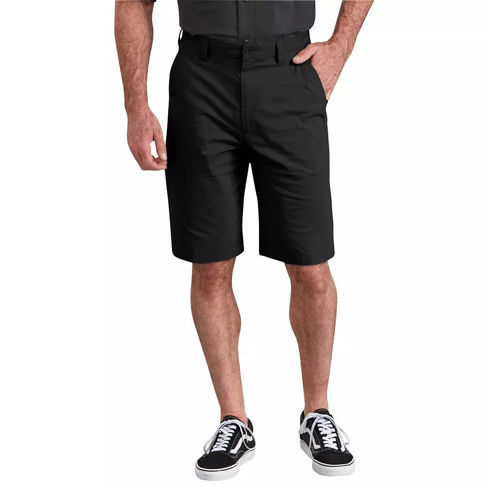 Men's Dickies 11-inch Performance Hybrid Utility Shorts, Size: 38, Black Product Image