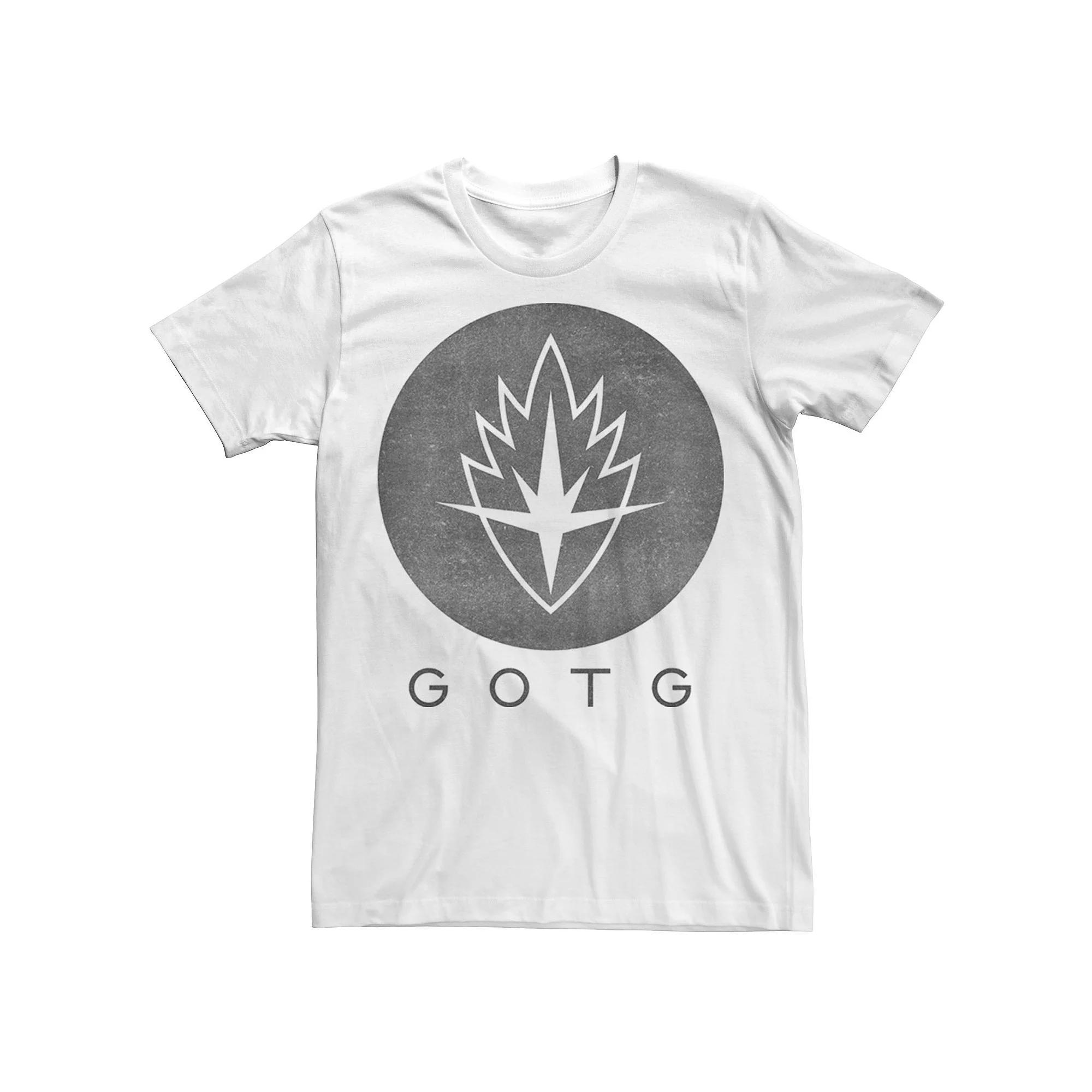 Men's Marvel Guardians of the Galaxy Symbol Tee, Size: Large, White Product Image