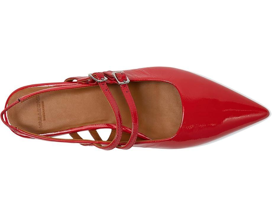 Hermine Leather Triple Maryjane Flat Product Image
