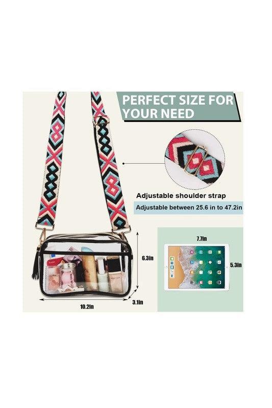 Courtney Clear Crossbody Bag Product Image