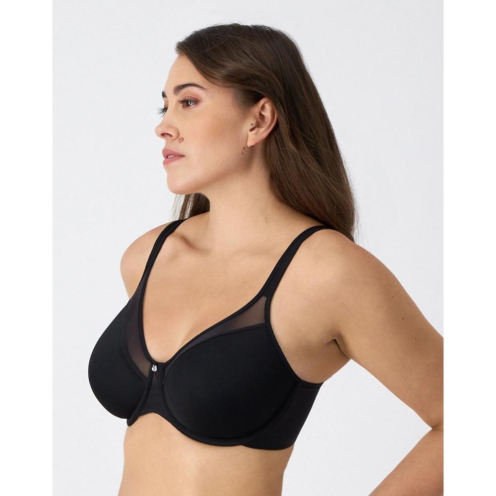Bali® One Smooth U® Ultra Light Convertible Full-Coverage Bra 3439, Women's, Size: 42 B, Black Product Image