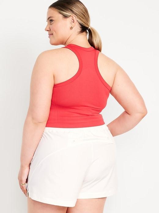 Fluid Seamless Fitted Crop Tank Top Product Image