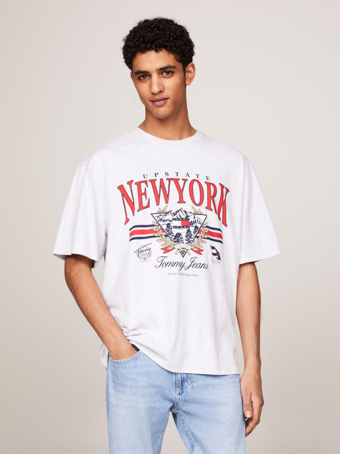 Tommy Jeans Men's Upstate New York Vintage T-Shirt Product Image