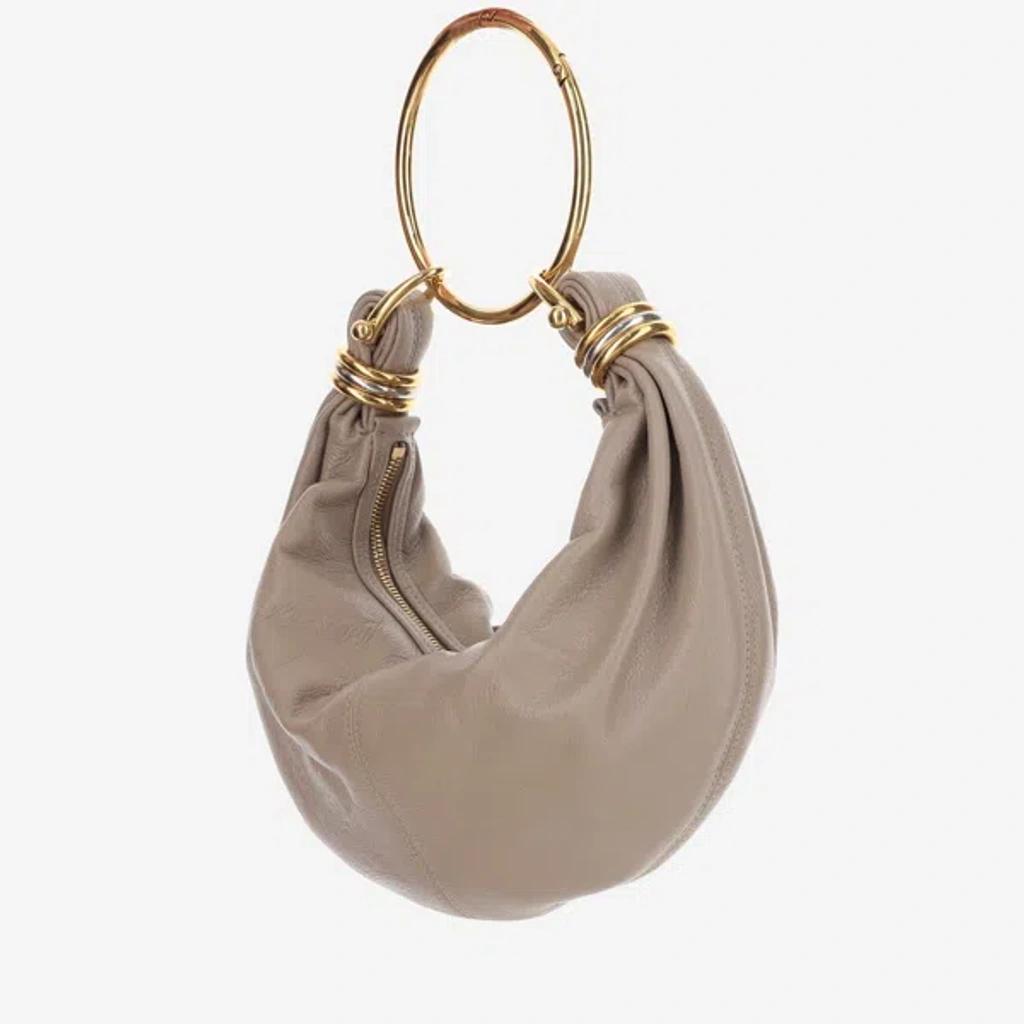 CHLOÉ Chloè Bracelet Hobo Bag Small Leather In Multicolor Product Image