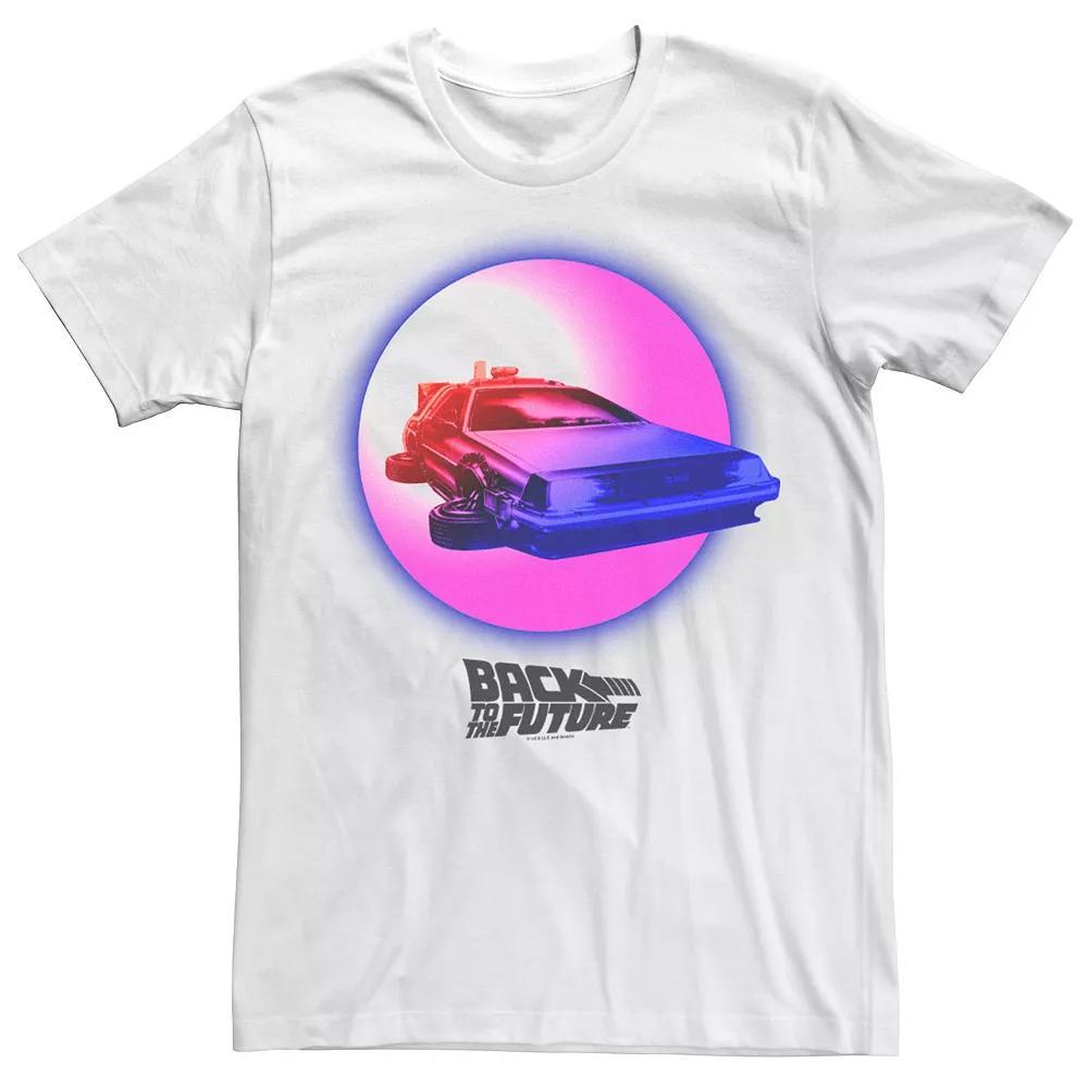 Men's Back To The Future Portal Tee, Size: Small, White Product Image