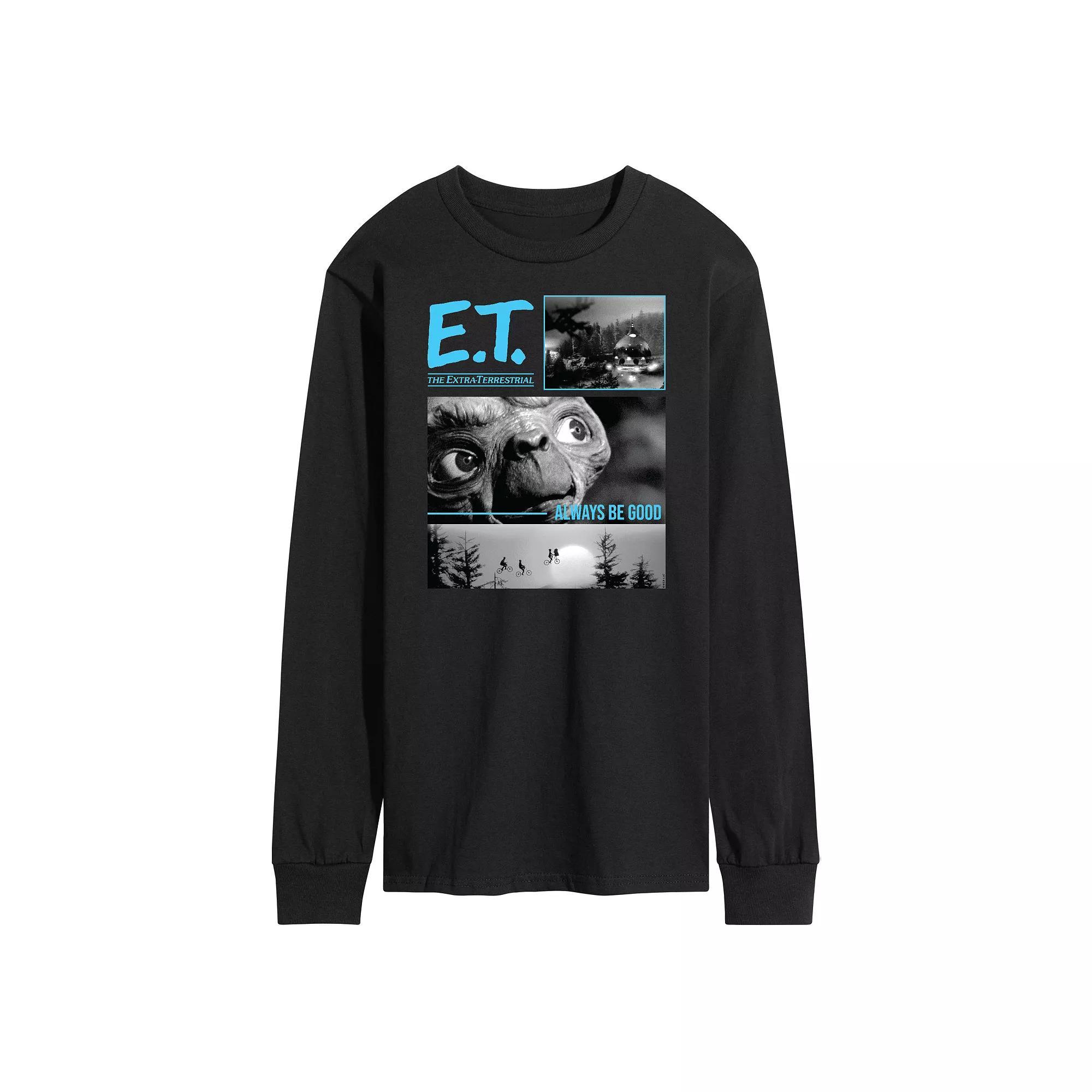 Mens ET Always Be Good Long Sleeve Tee Product Image