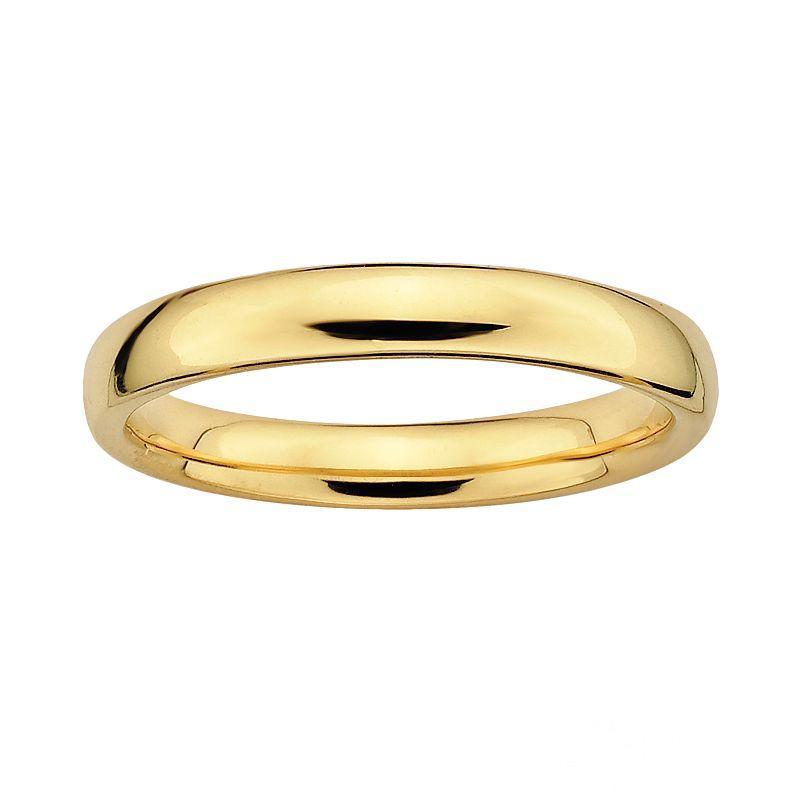 Stacks & Stones 18k Gold Over Silver Stack Ring, Women's Product Image