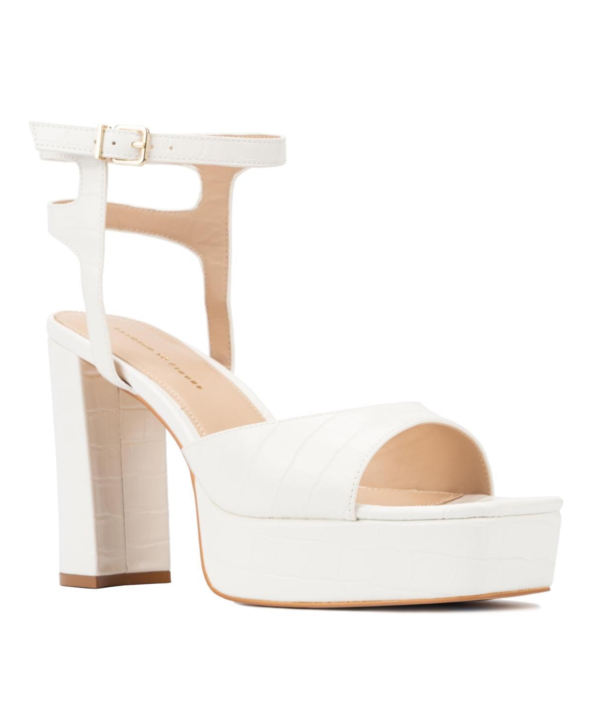 Fashion to Figure Hilari Womens Wide Width Strappy Heels Product Image