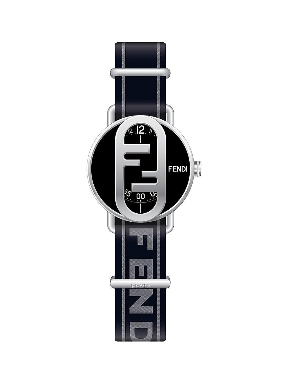 Mens OLock Nylon Strap Watch, 42mm Product Image