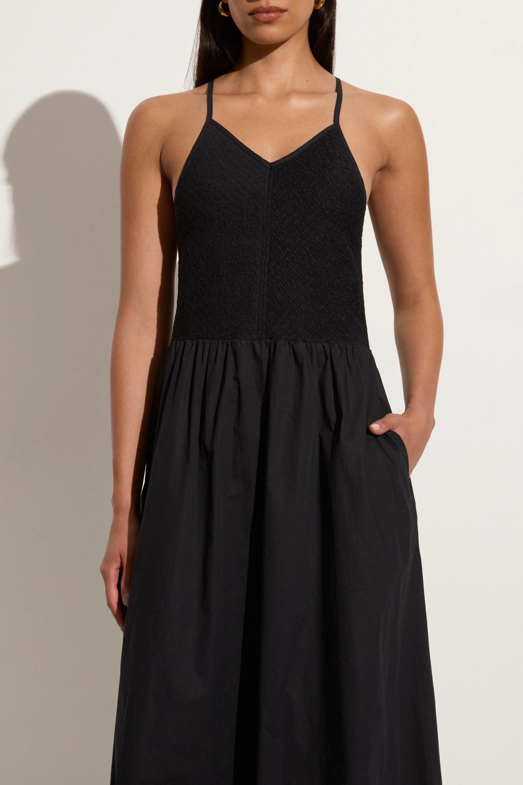Camera Midi Dress Black - Final Sale Product Image