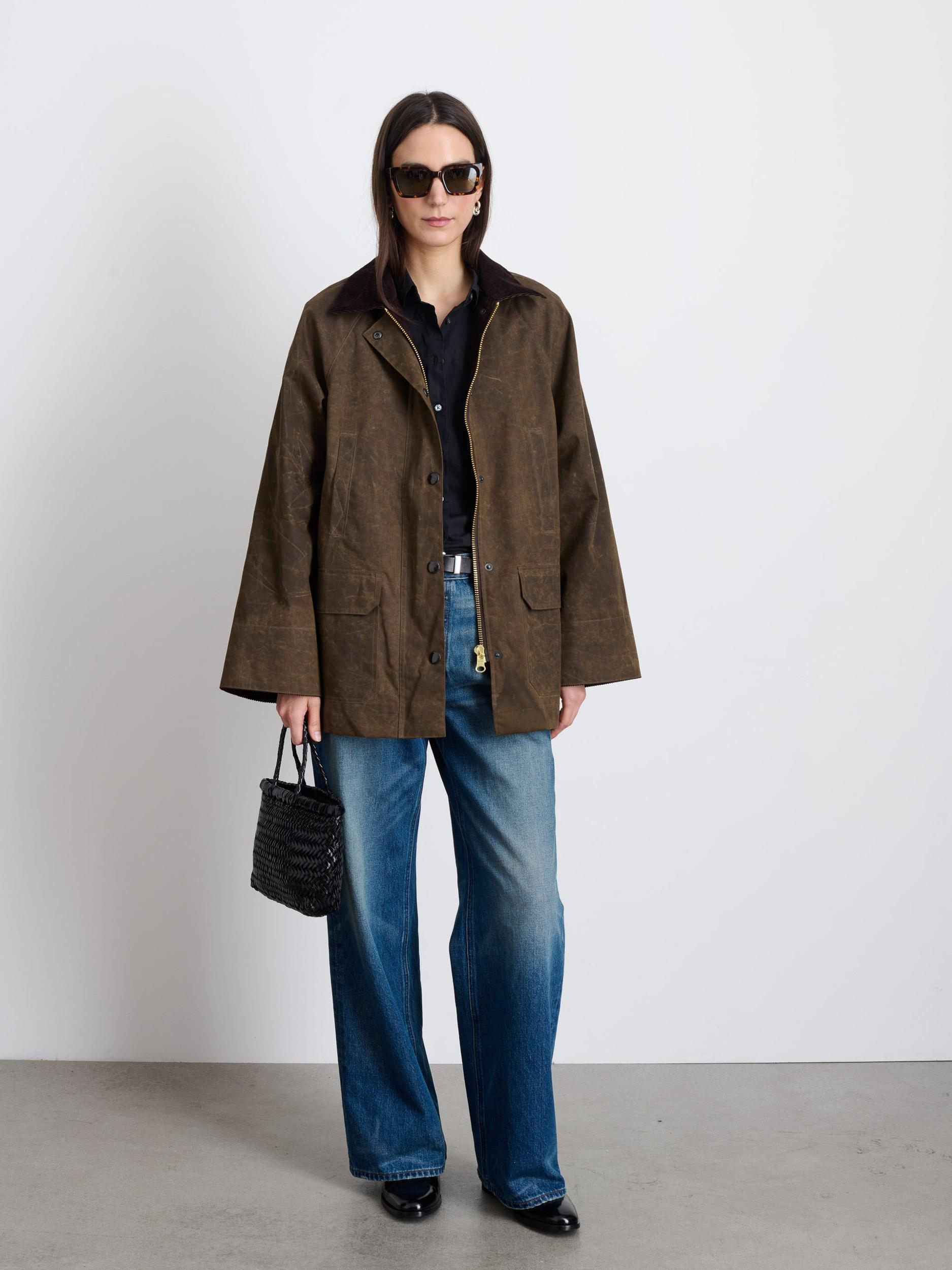 Chiltern Street Jacket In Waxed Cotton Product Image