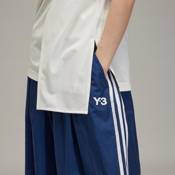 adidas Y-3 3-Stripes Nylon Pants Dark Blue XL Womens Product Image