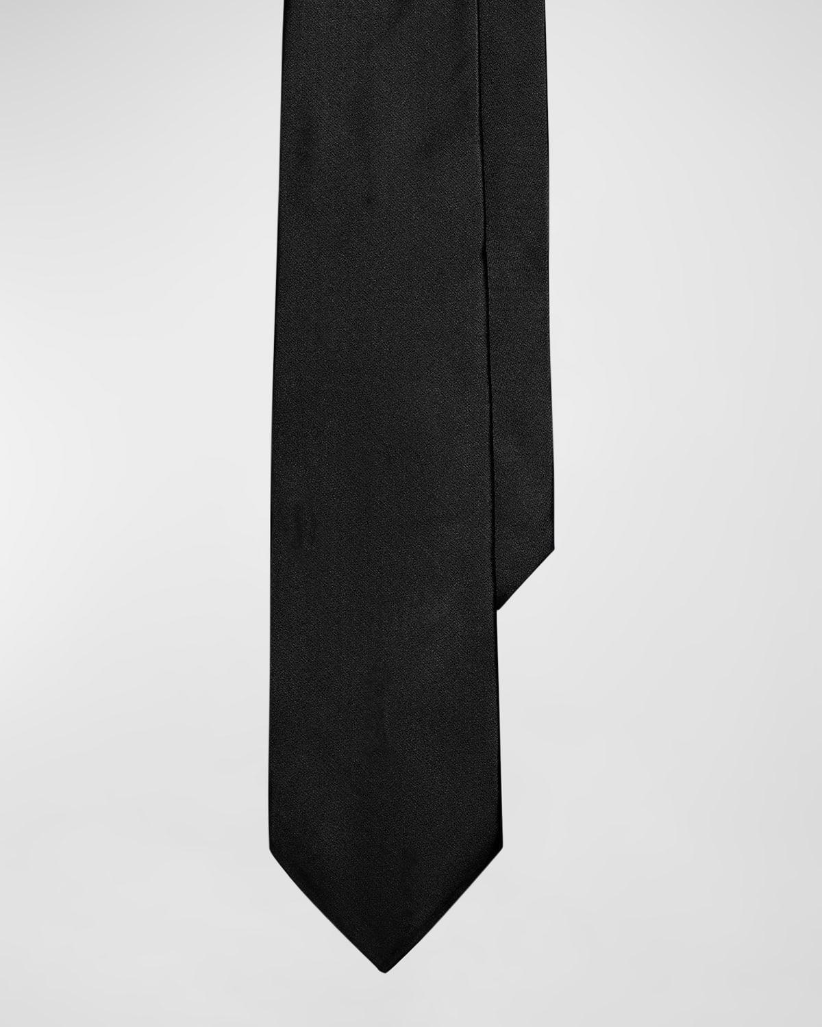 Mens Silk Peau de Soie Tie Product Image