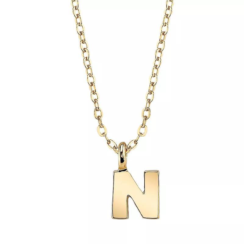 1928 Initial Pendant Necklace, Womens Product Image