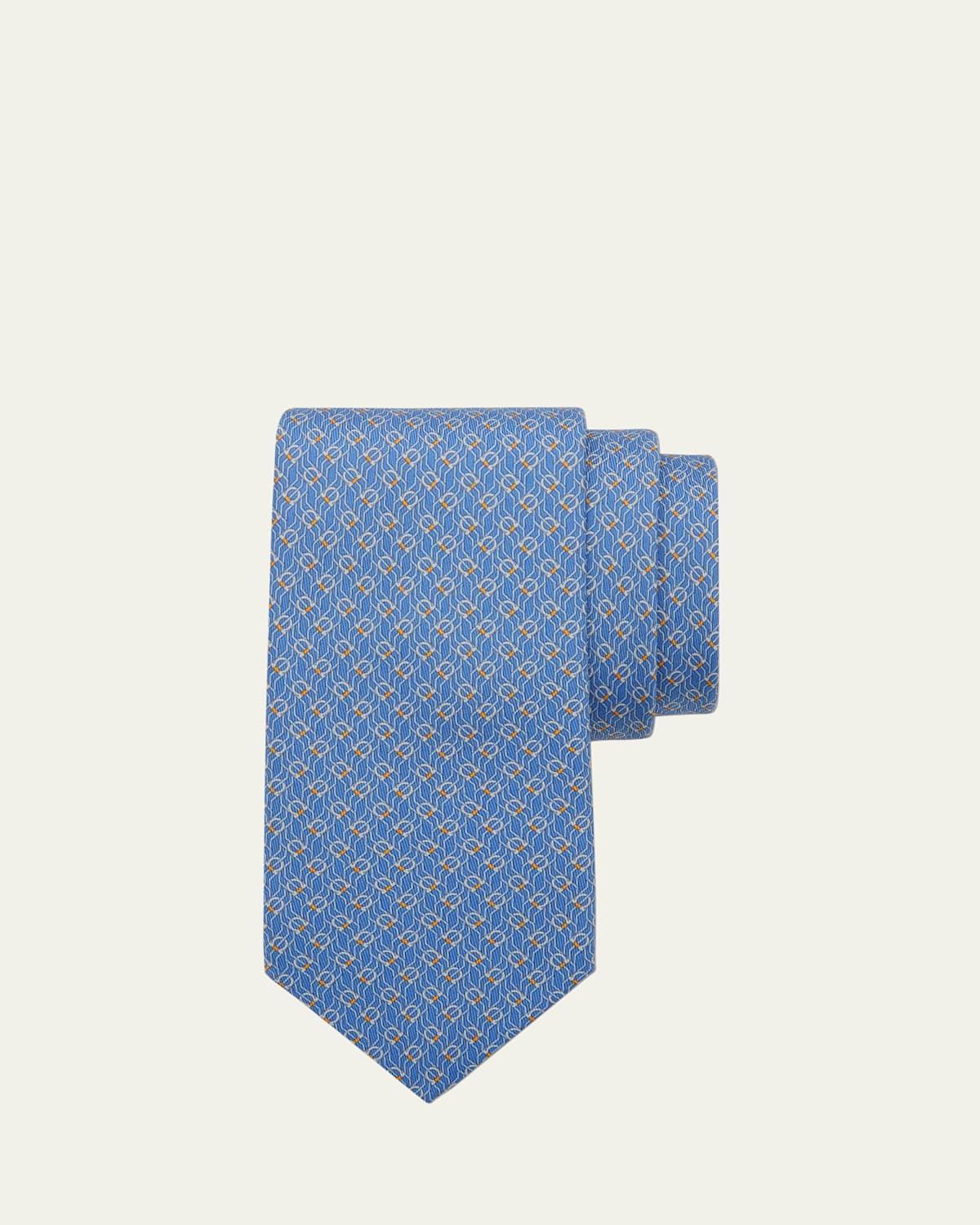 Mens Gancini Jacquard Tie Product Image